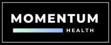 Momentum Health Logo links back to the home page.