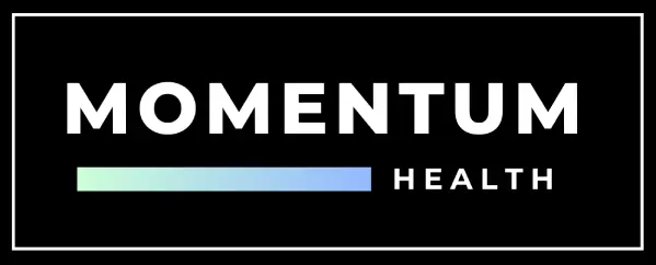 Momentum Health Logo links back to the home page.