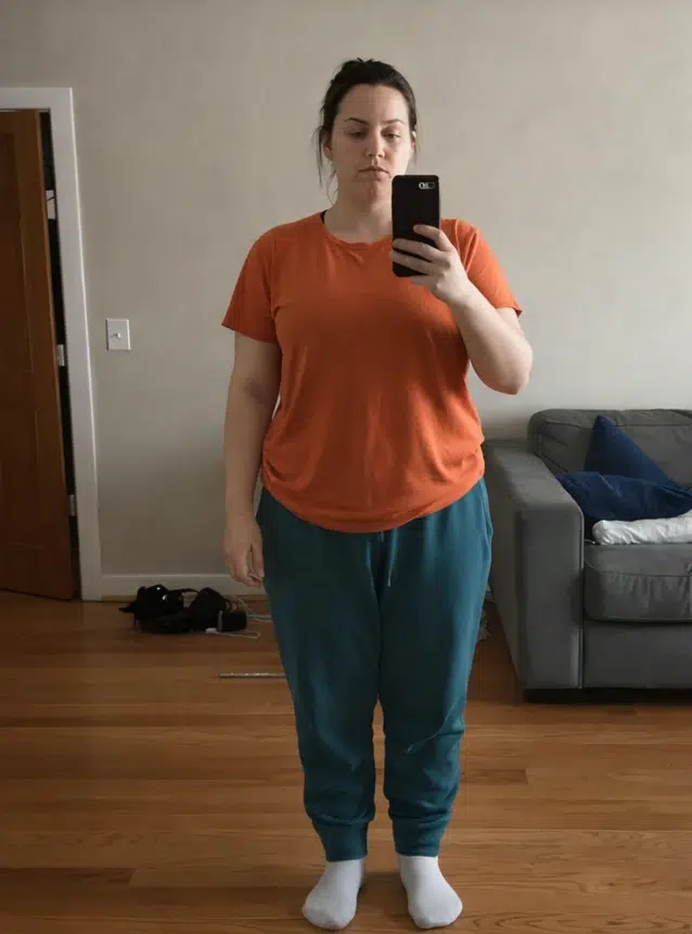 Patricia before transformation