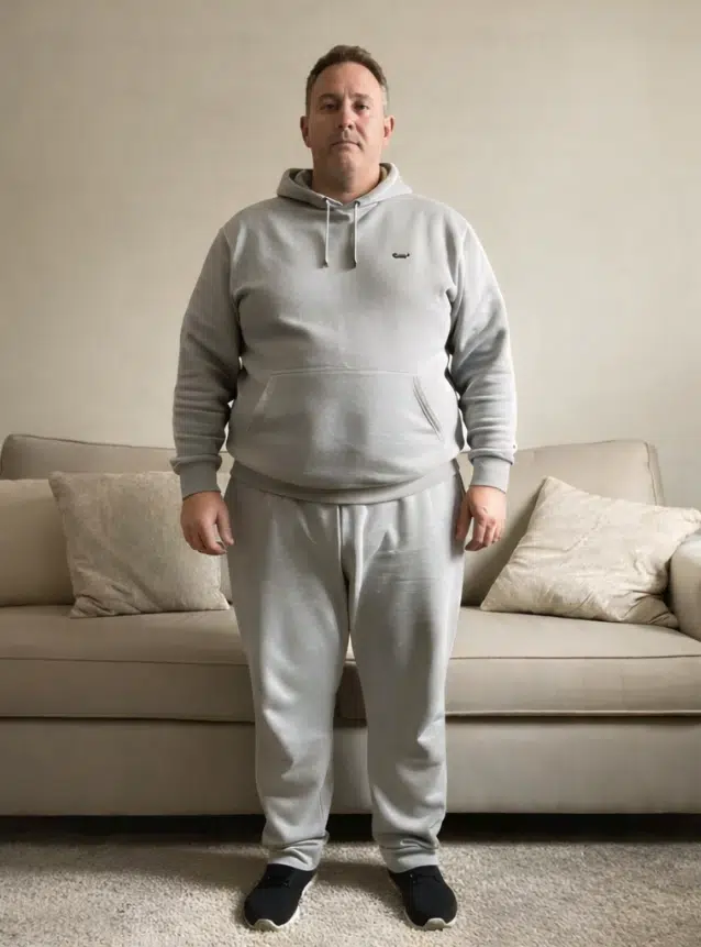 Michael T. before transformation